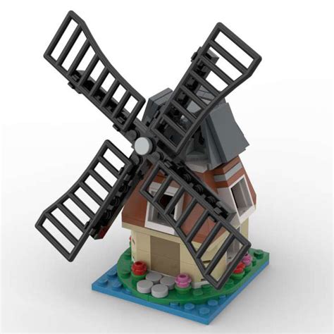 Brickfinder - LEGO Amsterdam Windmill (6315023) Instructions