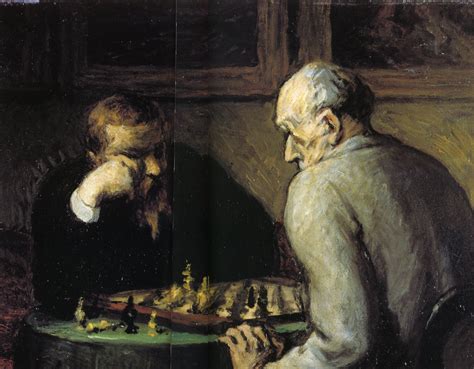 Chess-Players - Honore Daumier - WikiArt.org - encyclopedia of visual arts