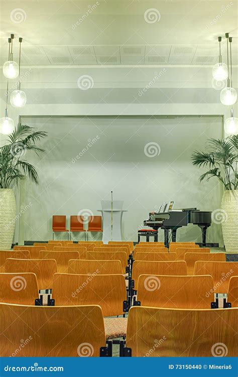 Interior of modern church stock photo. Image of modern - 73150440