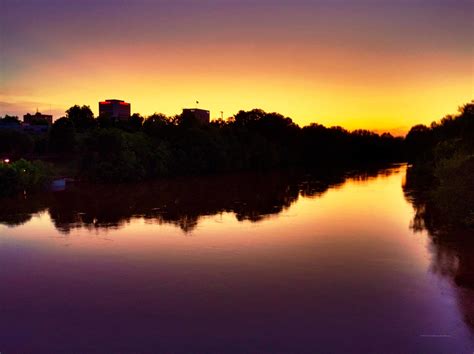 Sunset Over the Ocmulgee River | Picture Birmingham