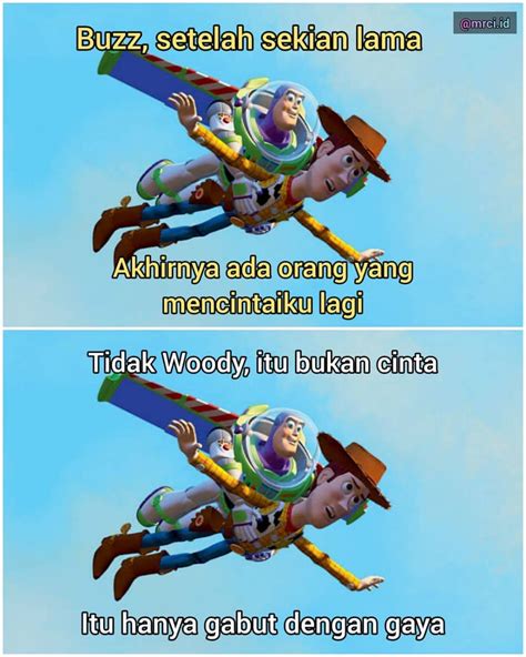 41 Mentahan Meme Tidak Woody