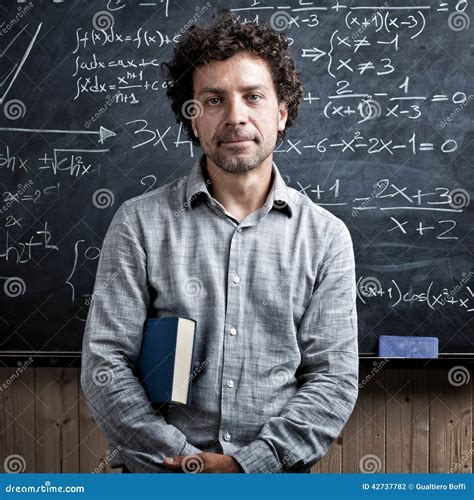 Teacher portrait stock photo. Image of caucasian, study - 42737782