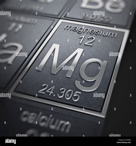 Magnesium Chemical Element Stock Photo - Alamy