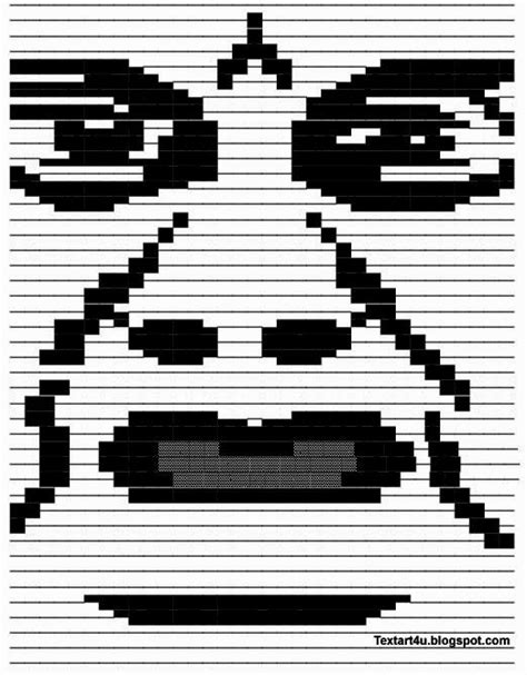 Wat Meme Text Face | Copy Paste Text Art | Cool ASCII Text Art 4 U