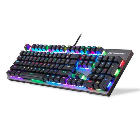 Original Motospeed CK89 NKRO USB Wired RGB Backlight Gaming Mechanical Keyboard With RGB ...