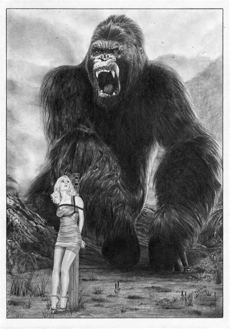 King Kong by TimGrayson on DeviantArt | King kong art, King kong, King kong 1933