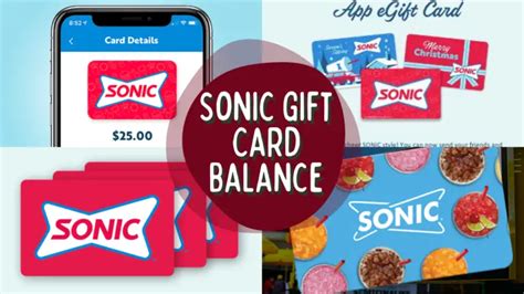 How to Check Sonic Gift Card Balance? - Updated June 2024