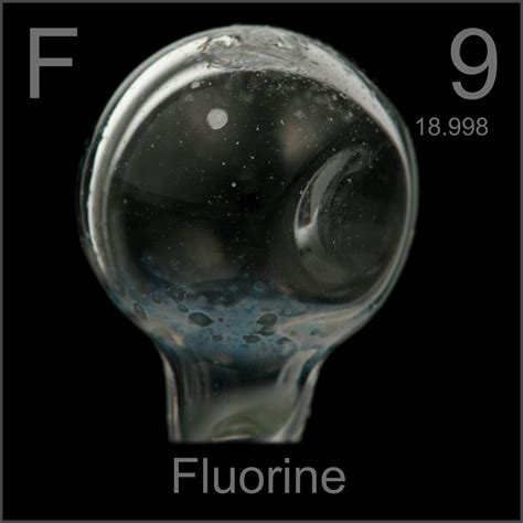 Facts, pictures, stories about the element Fluorine in the Periodic Table