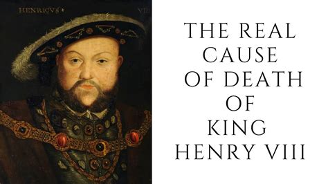 The REAL Cause Of Death Of King Henry VIII - YouTube