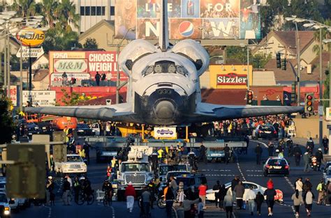 A Space Shuttle on the Streets of Los Angeles - The Atlantic