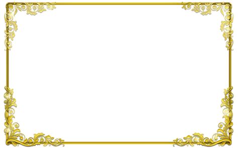 Frame For Certificate Png | Free PNG Image