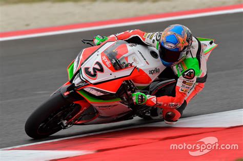 Max Biaggi, Aprilia Racing Team at Misano