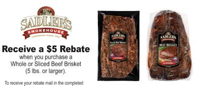 ♥♥♥The Nikolai Nuthouse♥♥♥: $5.00 Sadler's Smokehouse Mail In Rebate