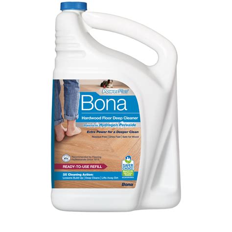 Bona PowerPlus® Hardwood Floor Deep Cleaner Refill (3.78L/128 oz) (4.73L/160 oz) | Bona CA