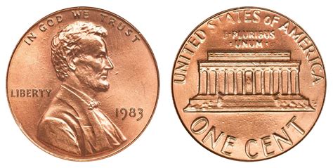 1983 Lincoln Memorial Cent/Penny Doubled Die Reverse: Value and Prices