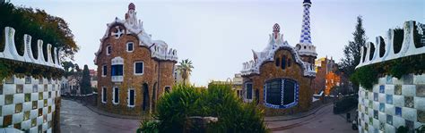 The entrance and the porter's lodge pavilions | Web oficial Park Güell | Barcelona