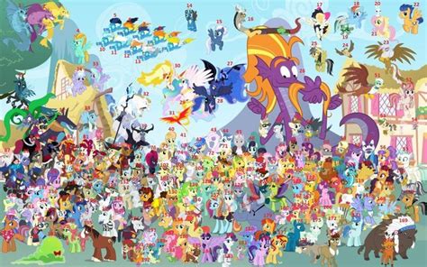 My Little Pony Characters | My little pony characters, My little pony ...