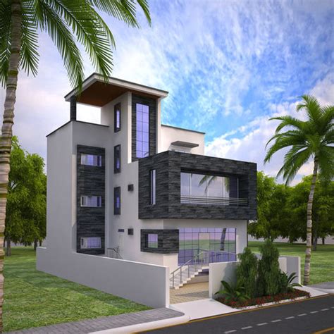 House DEsign 3D model | CGTrader