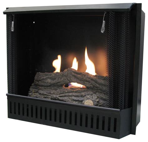 23" Gel Fuel Fireplace Insert - Traditional - Indoor Fireplaces