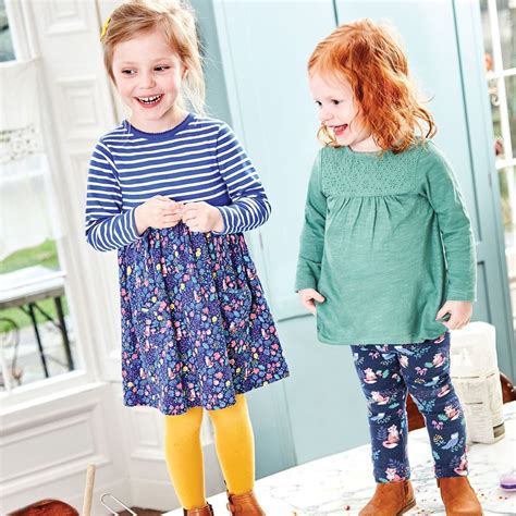 Jojo Maman Bebe Baby Girls' Navy Pocket Friends Dress | Eden Lifestyle