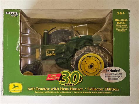 At Auction: John Deere 530 Tractor w/ Heat Houser Ann. w/DVD