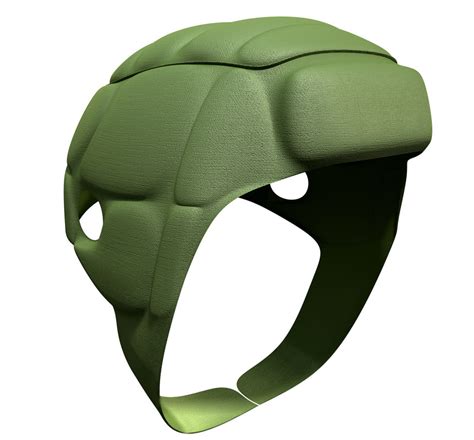 3d rugby scrum cap model