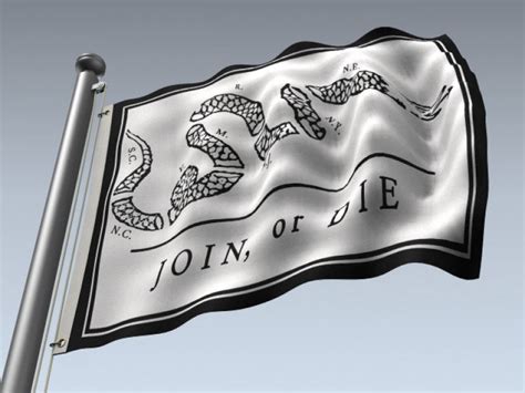 Flag (US Join Or Die) 3d Model by Mesh Factory