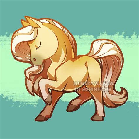 Draw So Cute Animals Horse - Vanity Wallpaper