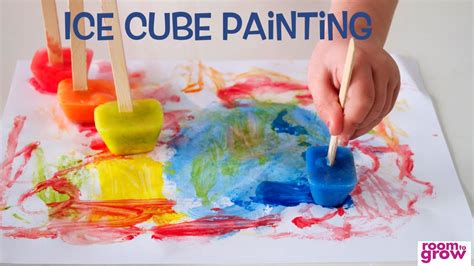 Ice Cube painting - YouTube
