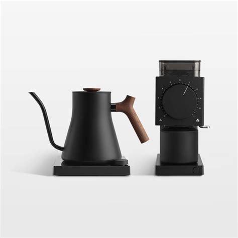 Fellow Next-Gen Matte Black Pour Over Coffee Bundle | Crate & Barrel