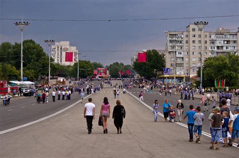 Tiraspol, capital of the breakaway state of Transnistria : europe