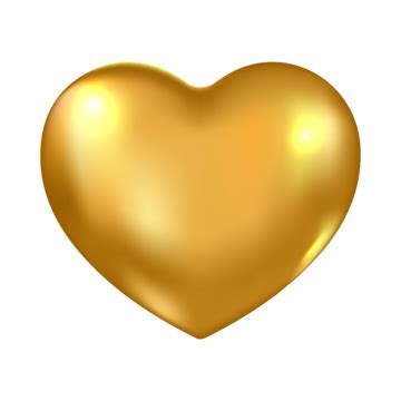 Gold Heart Clipart Images | Free Download | PNG Transparent Background ...