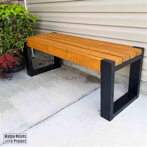 Simple Bench Design Plans - Image to u