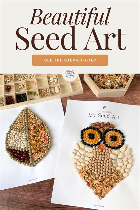 Seed Art Summer Craft - How Wee Learn