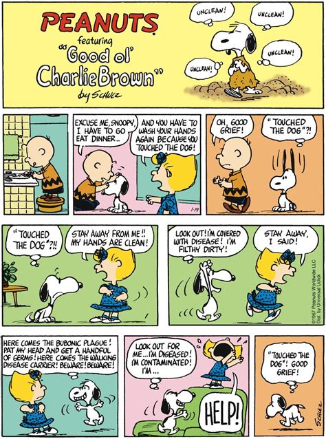 Peanuts by Charles Schulz for January 19, 2014 | GoComics.com | Snoopy ...