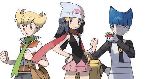 Pokémon Diamond and Pearl Concept Art & Characters