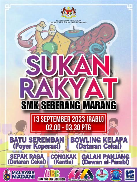 Buku Program Sukan Rakyat 2023 PDF | PDF