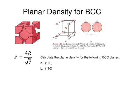 PPT - Linear and Planar Atomic Densities PowerPoint Presentation, free download - ID:225470