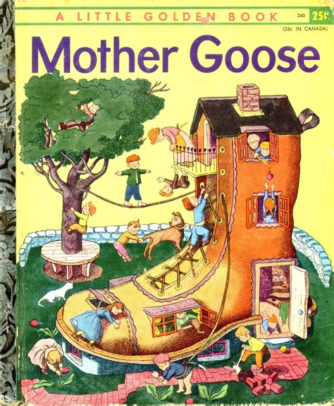 Mother Goose, 1942 A edition...pictures by Miss Elliott | Little golden ...