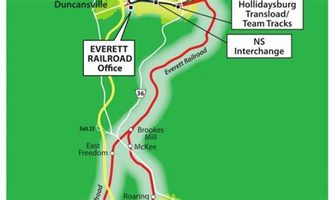 Maps | The Everett Railroad Company