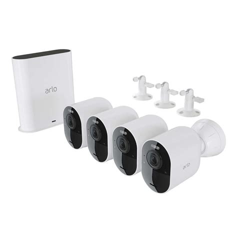 Arlo Ultra 2 Spotlight Camera Wire Free Security System 4 pack with ...