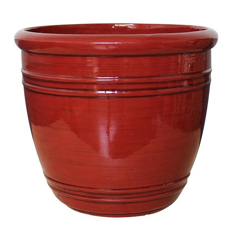 Red - Plant Pots - Planters - The Home Depot