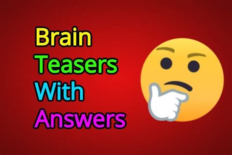 BRAIN TEASERS AND RIDDLES | 115 plays | Quizizz