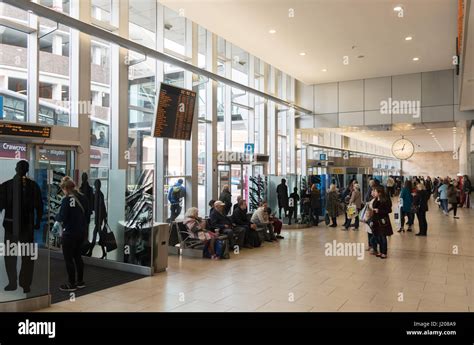 Eldon Square bus station, Newcastle upon Tyne, England, UK Stock Photo ...