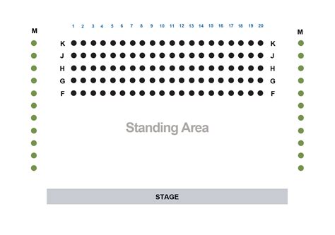 The Other Palace Theatre Seating - Rectangle Circle