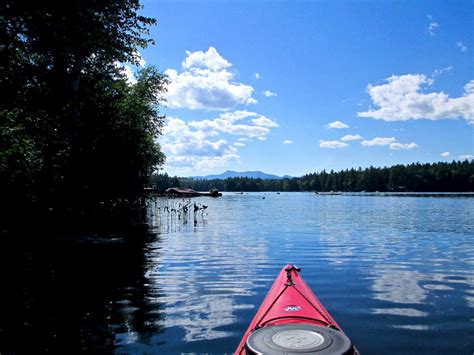 Kayaking Conway Lake - Center Conway, NH - Big water big views, what's not to love? - Wilderness ...