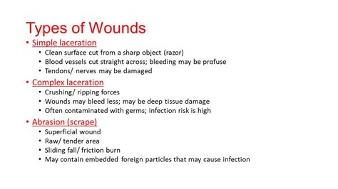 Wounds and Circulation - ppt video online download