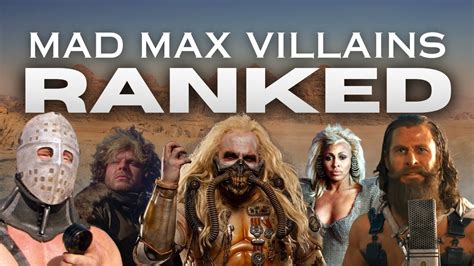 Mad Max Villains Ranked - YouTube