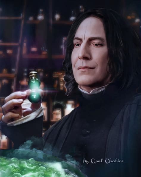 Severus Snape : Veritaserum by OpalChalice on DeviantArt