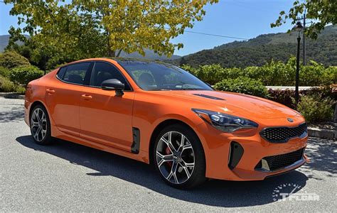 2019 Kia Stinger GTS Quick Take Review: A Limited Edition, Bright Orange Drift Machine - The ...